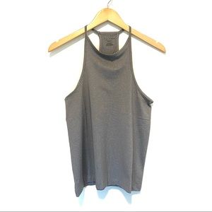 American Eagle Gray Athletic Tank Top Size Small